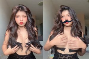 Mâm mê cặp vú to khiến em sướng mê man