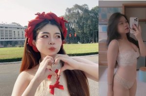 Chịch xã giao bạn sinh viên vui tính cười vui vẻ