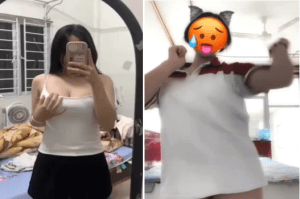 Clip hot nữ sinh ngực to đung đưa